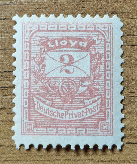 Germany Berlin Deutsche Privatpost Lloyd Stamp 1886. Mi: DR DPP-BerE1. Unused.