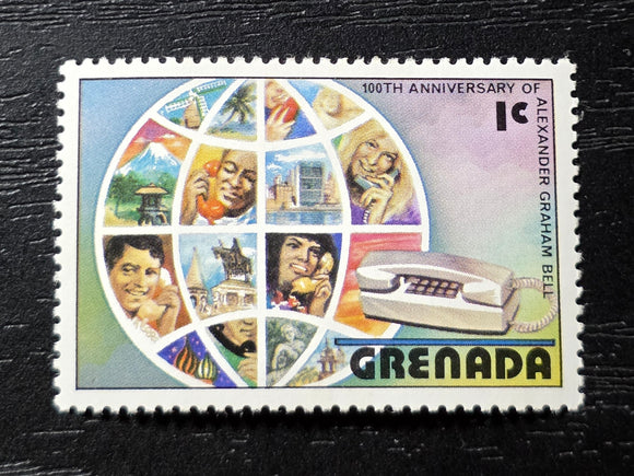 Grenada Stamp 1976. 100th Anniversay of Alexander Graham Bell. Sc: GD 781. Mint Hinged.