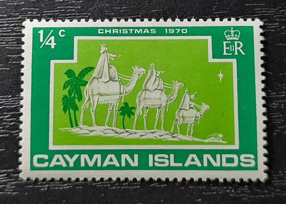 Cayman Islands Stamp 1970. Christmas. Sg: KY 288. Mint Hinged.