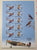 Gibraltar Sheet Stamps 2000 Wings of Prey II; Fighter jets and Birds. Mint - StampsPhilately