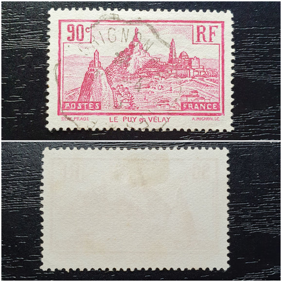 France Stamp 1933. Le Puy-en-Velay. Yt & Spink Maury: 290. Used - StampsPhilately