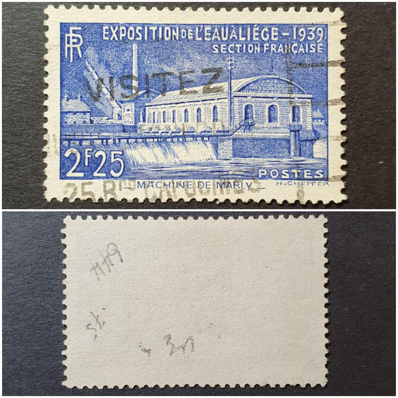 France Stamp 1939. Exhibition Water Power. Yt & Spink Maury: 430. Used - StampsPhilately