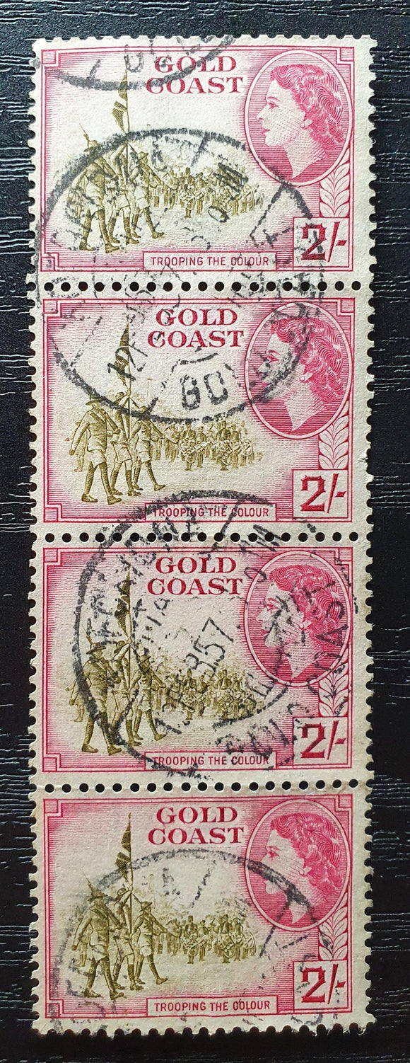 Gold Coast Stamps 1954. Queen Elizabeth II. Sg: GB GC 157. Used - StampsPhilately