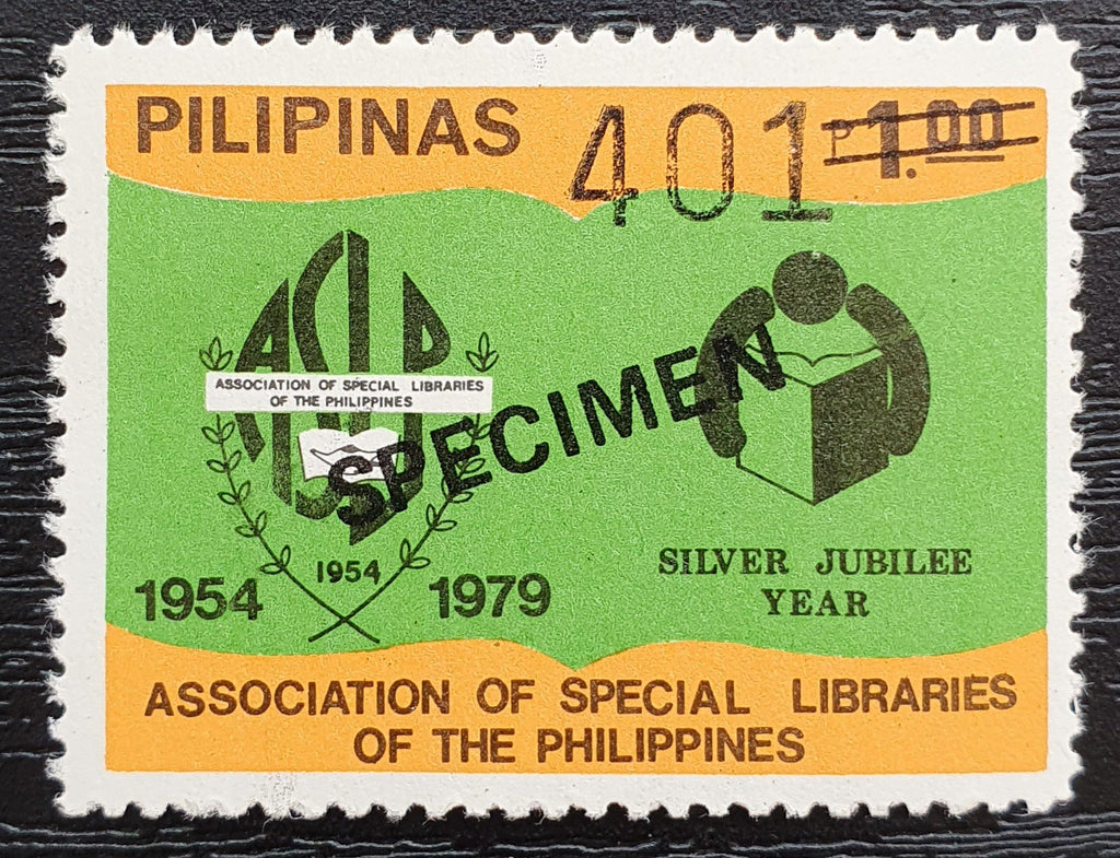 Philippines Stamp 1979. Specimen 25th Anniversary of Association