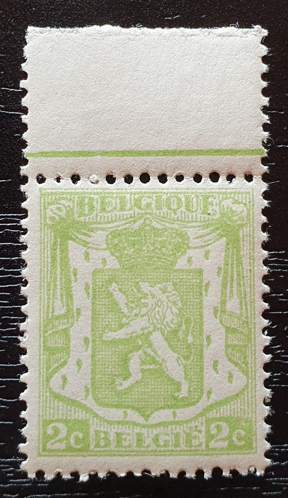 Belgium Stamp 1937. Coat of Arms. Mi: BE 452. Mint - StampsPhilately