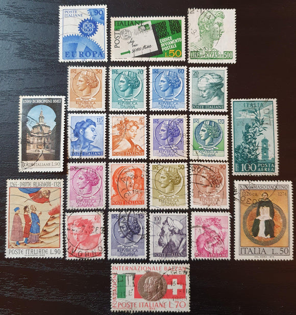 Italy Stamps Collection. Used Hinged. - StampsPhilately