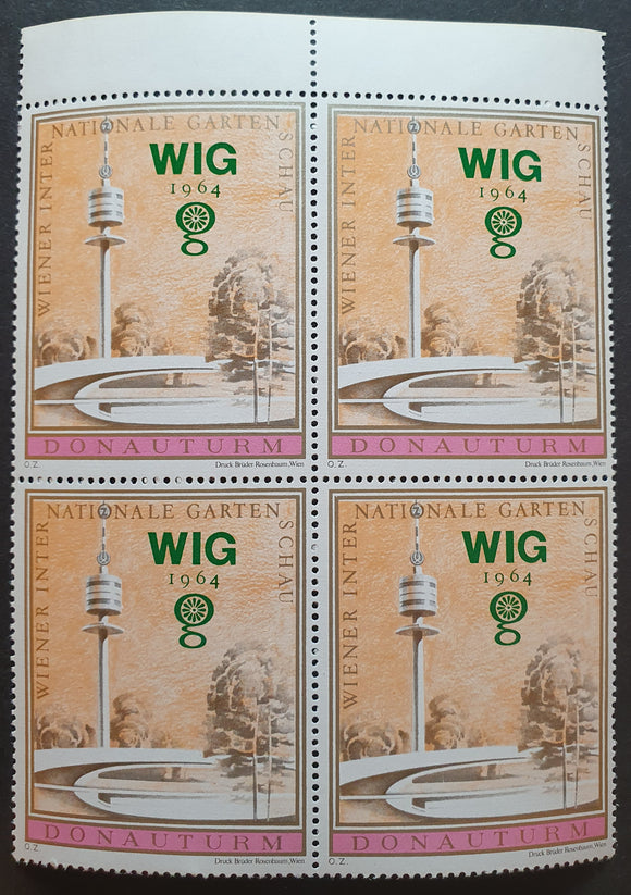 Austria Cinderella Stamps 1964. Wiener International Gartenschau Wig. Mint.