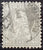 Switzerland Helvetia Stamp 1867/78. 40c, Grey. Genuine. Sg: 66. Used.