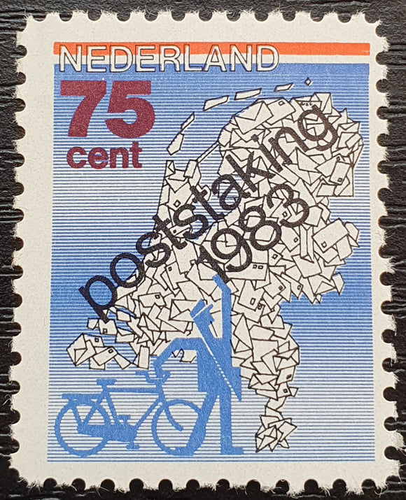 Netherlands Private Post Cinderella Stamp 