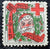 USA Cinderella Stamp 1915. American Red Cross; Merry Christmas/Happy New Year. Used.