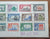 Gilbert & Ellice Islands Cover 1956 to USA. George VI Issue, Complete set 1939/55. Sg: GB-GE 43/54. Used.