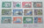 Gilbert & Ellice Islands Cover 1956 to USA. George VI Issue, Complete set 1939/55. Sg: GB-GE 43/54. Used.