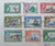 Gilbert & Ellice Islands Cover 1956 to USA. George VI Issue, Complete set 1939/55. Sg: GB-GE 43/54. Used.