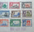 Gilbert & Ellice Islands Cover 1956 to USA. George VI Issue, Complete set 1939/55. Sg: GB-GE 43/54. Used.