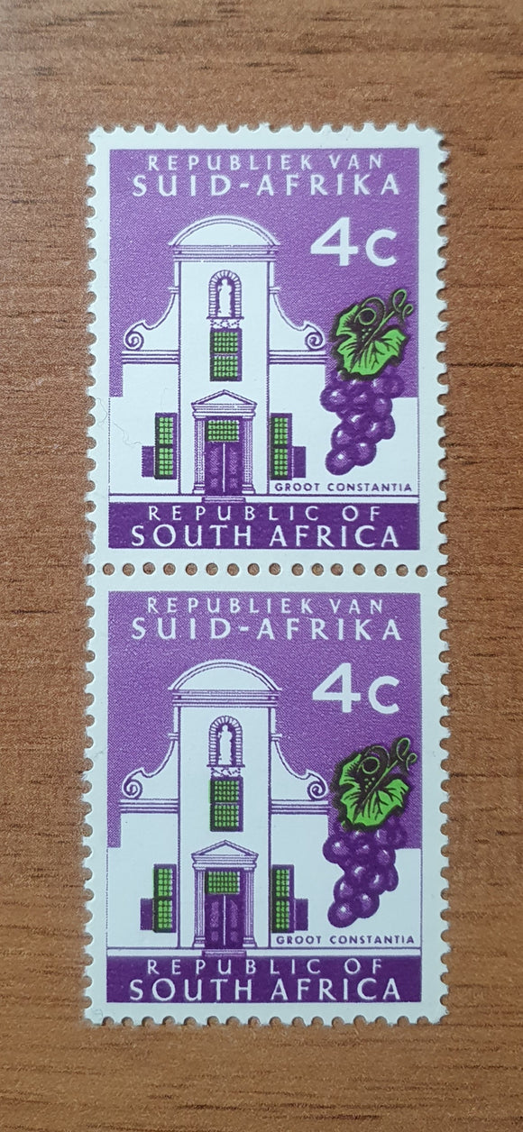 South Africa Stamps 1971. Groot Constantia. Sg: ZA 288. Mint Lightly Hinged.