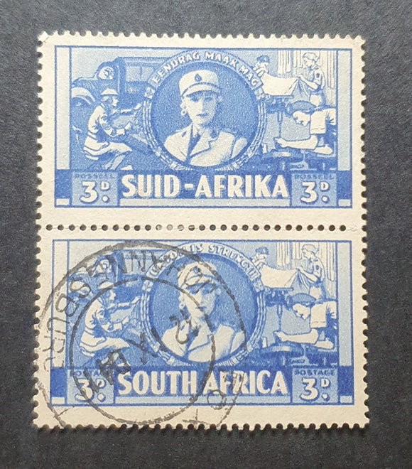 South Africa Stamps 1941. Women's Auxiliary Services. Sc: ZA 85. Used.