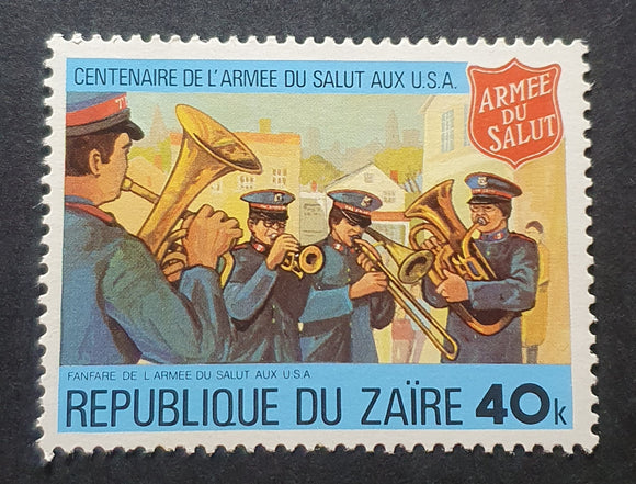 Zaire (Congo) Stamp 1980. The Salvation Army. Sc: CD 964. Mint.