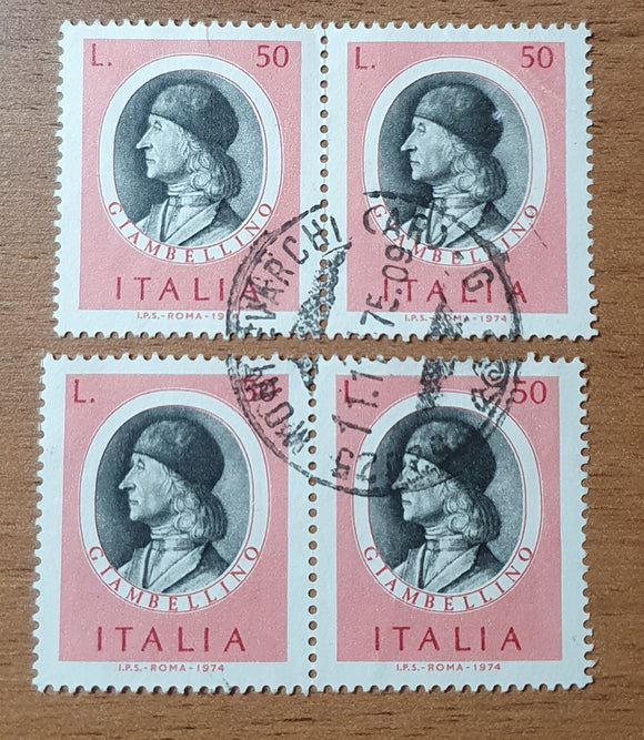 Italy Stamps 1974. Giovanni Bellini, Giambellino. Mi: IT 1444. Used.