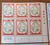 Gibraltar Block of Stamps 1992. Christmas Stamps. Sg: GI 686/9. Mint.