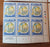 Gibraltar Block of Stamps 1992. Christmas Stamps. Sg: GI 686/9. Mint.