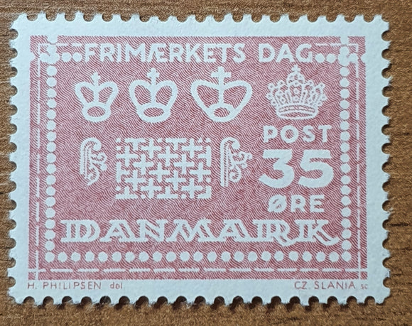 Denmark Stamp 1964. Stamp Day. Mi: DK 424. Mint Hinged.