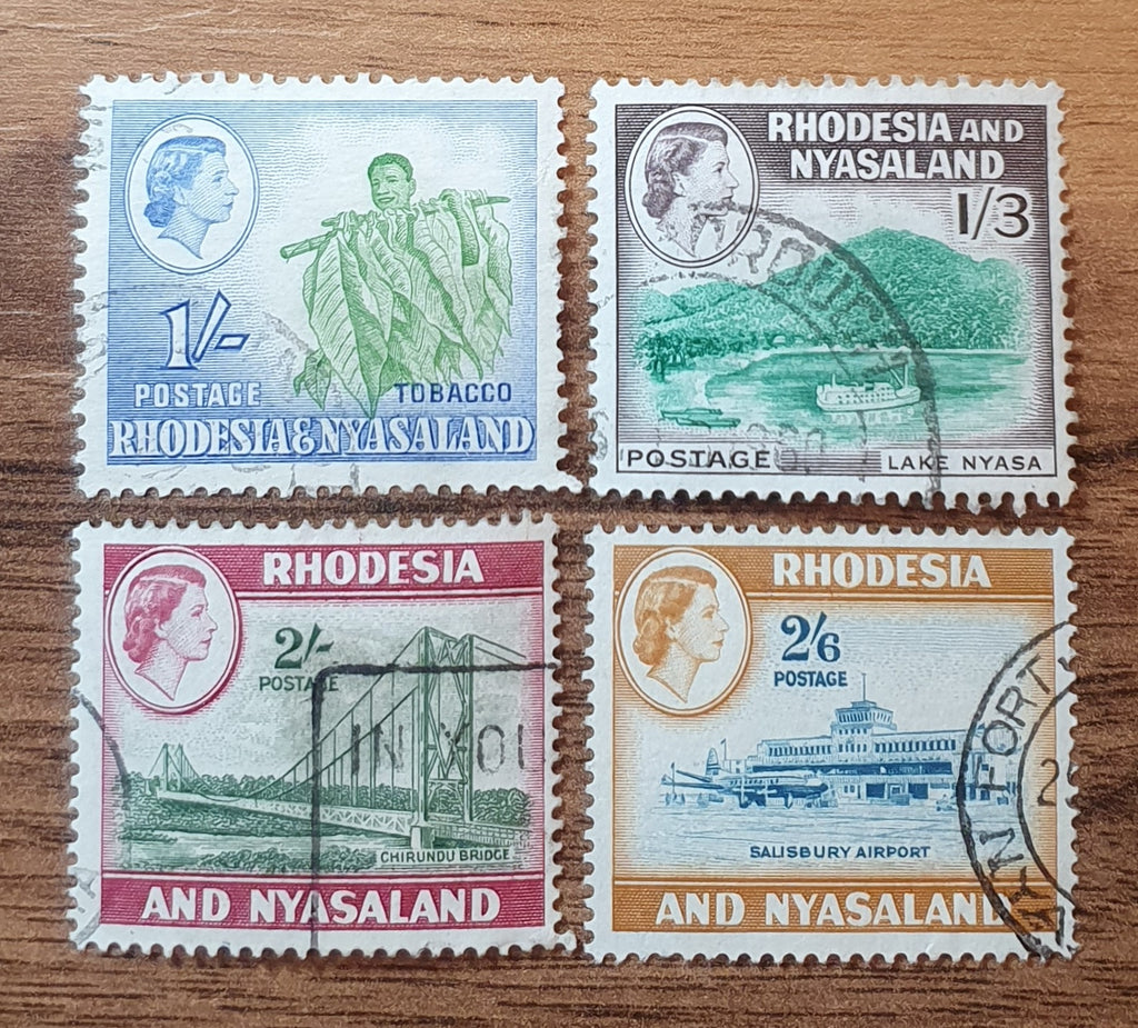 Rhodesia and Nyasaland Stamps 1959 62. Local Motifs. Sg GB RH 25