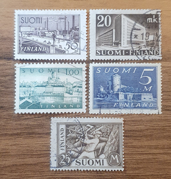 Finland Stamps Collection. Used.