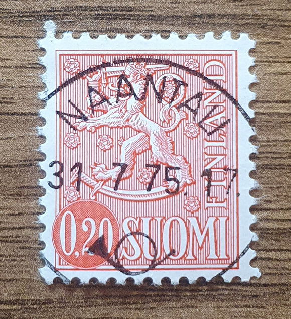 Finland Stamp 1963. Coat of Arms. Sc: FI 402. Used.