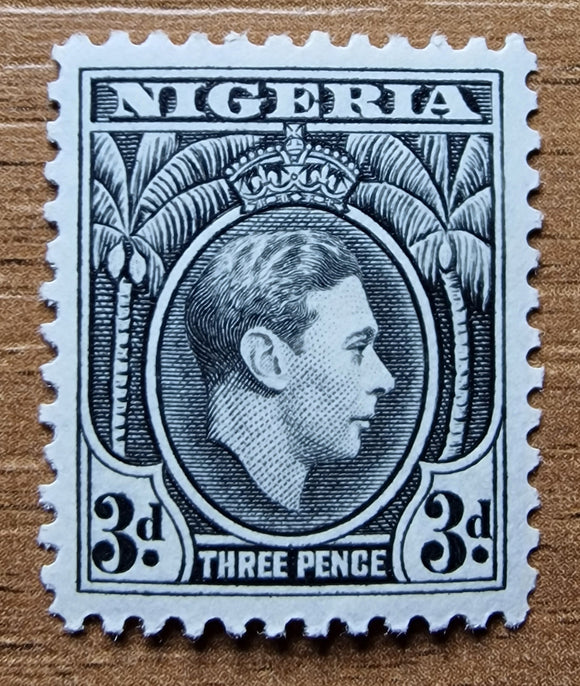 Nigeria Stamp 1944. King George VI. Sg: NG 53b. Mint Hinged.