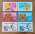 France Stamps 1999/2002. "It's a Girl" and "It's a Boy". Used