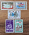 Cambodia Stamps 1968. Olympic Games, Mexico. Sc: KH 193/7. Mint.