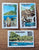 Cambodia Stamps 1963. Tourism. Sc: KH 123/5. Mint.