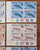 British Antarctic Territories Block of Stamps, Complete Set 1984. Marine Life. CTO.