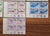 British Antarctic Territories Block of Stamps, Complete Set 1984. Marine Life. CTO.