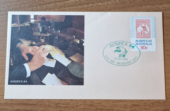 Australia First Day Cover 1984. Ausipex 84.