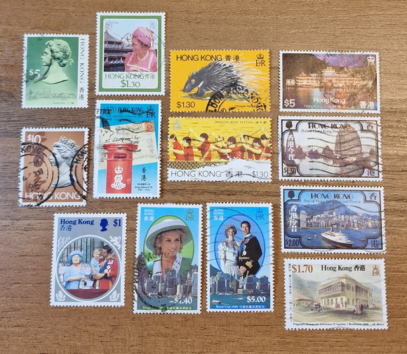 Hong Kong Stamps Collection. Used.