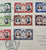 Monaco First Day Cover 1956. Royal Wedding. Complete Set. Mi: MC 561.