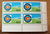 Germany, Berlin Block of Stamps 1978. Arrows and Target. Mi: DE-BE 599. Mint.