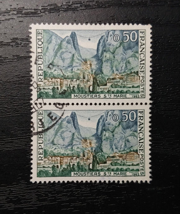 France Stamps 1965. Moustier Sy Marie. Yt & Spink Maury #1435. Used. - StampsPhilately